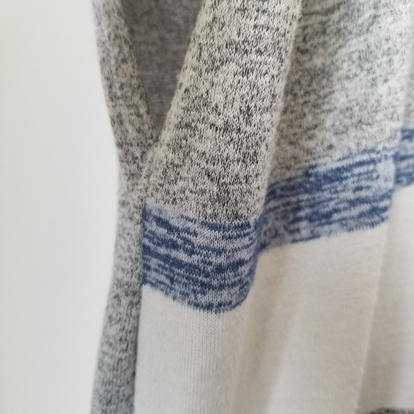 Aritzia wilfred free Lorelei grey striped dress - Picture 9 of 11